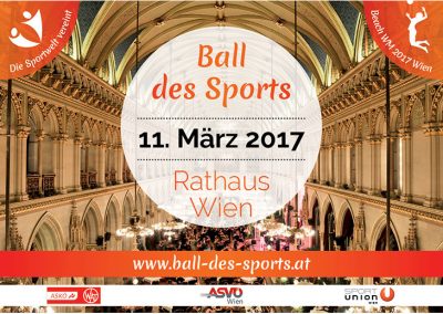 Ball des Sports - Flyer