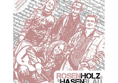 Rosenholz & Hasenblau - CD-Cover