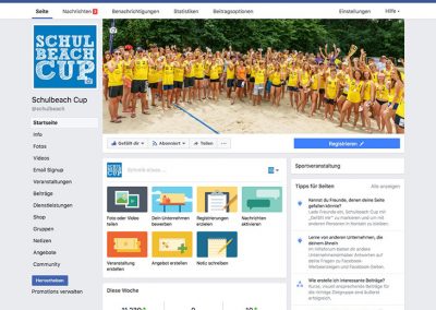 Schulbeach Cup - facebook-Fan-Page 2017