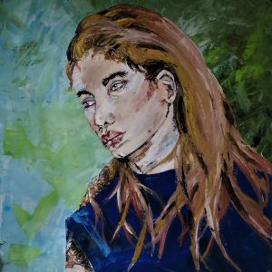 Sarah Burg, "Daydream" (80 x 100 cm)