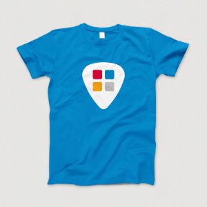 FSC-Signet T-Shirt, blau