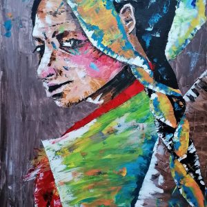 Sarah Burg, "Last" (70 x 100 cm)