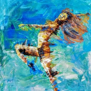 Sarah Burg, "Movement" (50 x 70 cm)