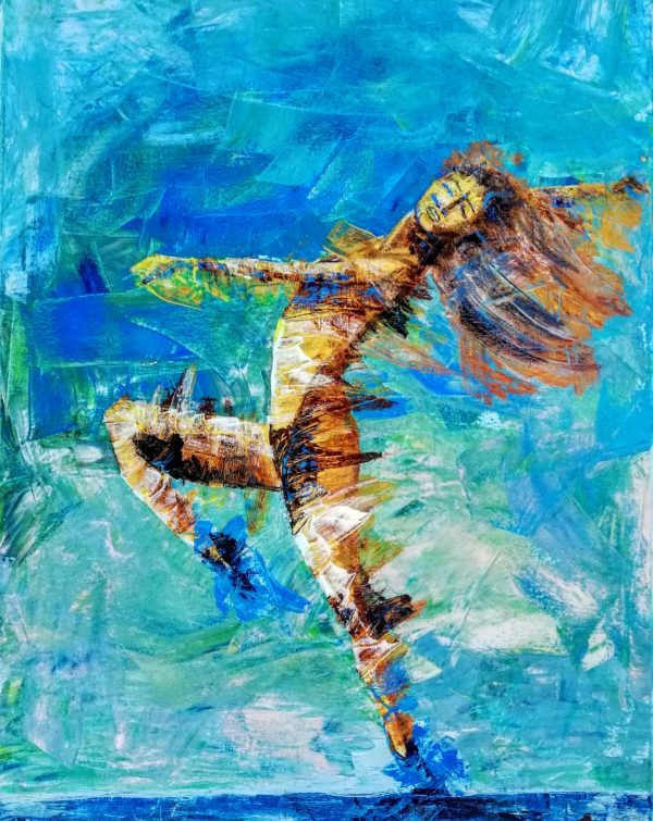 Sarah Burg, "Movement" (50 x 70 cm)