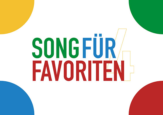 Buntes Logo – Song für Favoriten